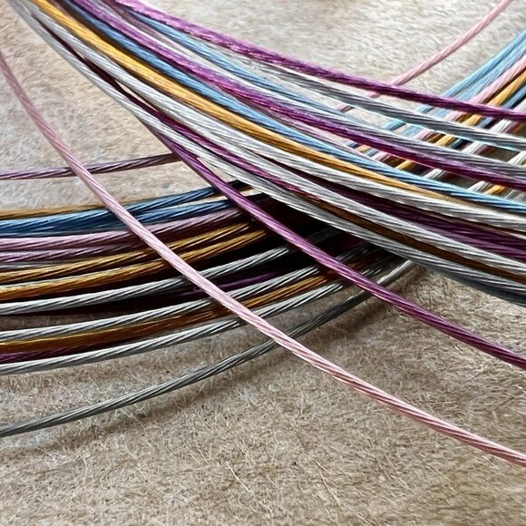 Sundance RAINBOW GEMSTONE Multi Sterling Silver Pendant 18" Necklace - Picture 8 of 11